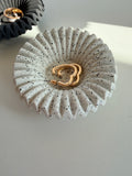 Fluted Jesmonite Jewelry Tray Set of 2 – Stone Look Ring Dishes