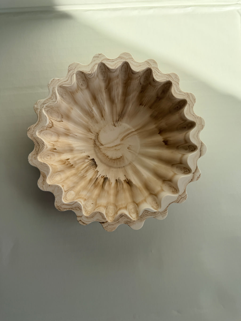 Terra Jesmonite Bowl – Sculptural Decorative Trinket Bowl